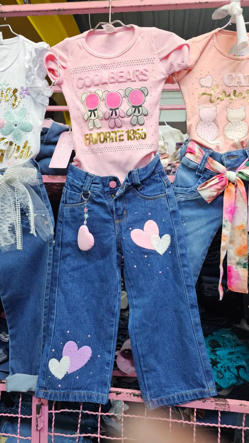 Conjunto jean Mariposa Lila imagen 2