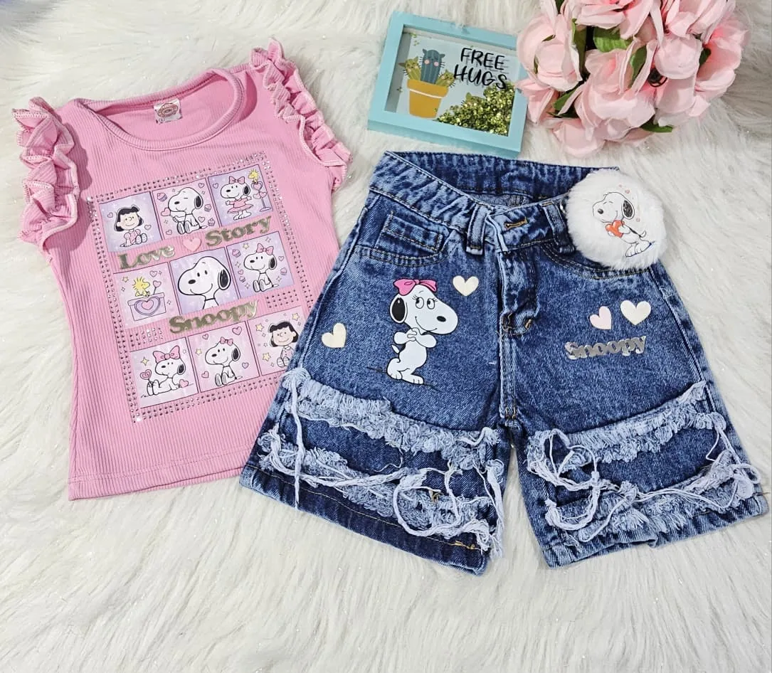 Conjunto short Candy