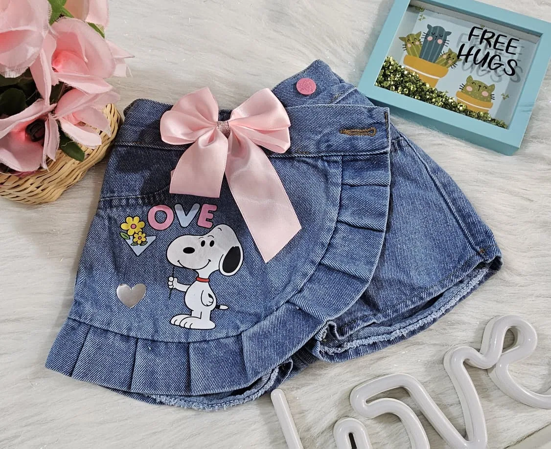 Falda Snoopy mono