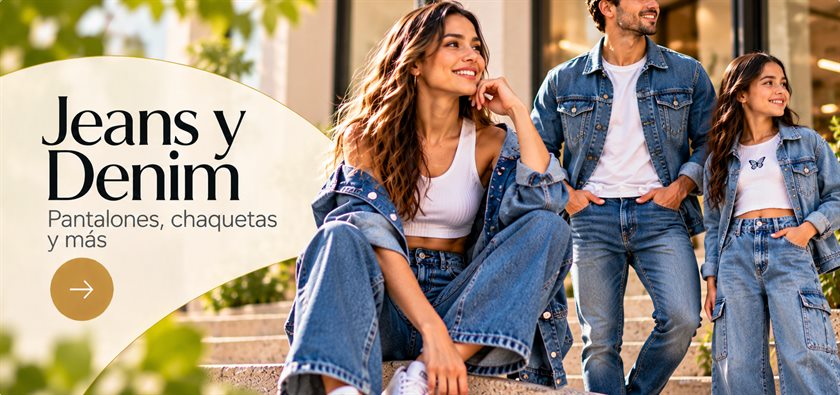 Jeans y Denim: Pantalones, chaquetas y más